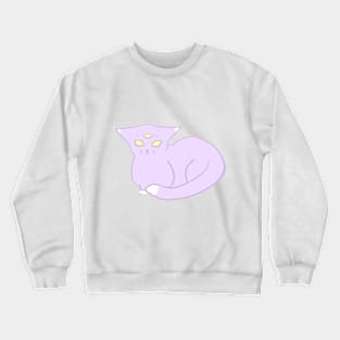 three-eyed cat Crewneck Sweatshirt